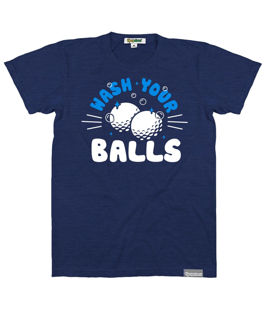 Men's Wash Your Balls Golf Tee Primary Image