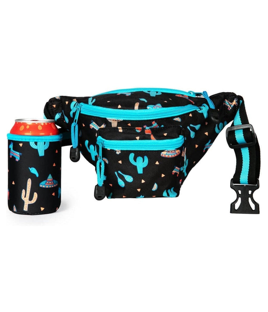 Midnight Fiesta Fanny Pack with Drink Holder | Tipsy Elves