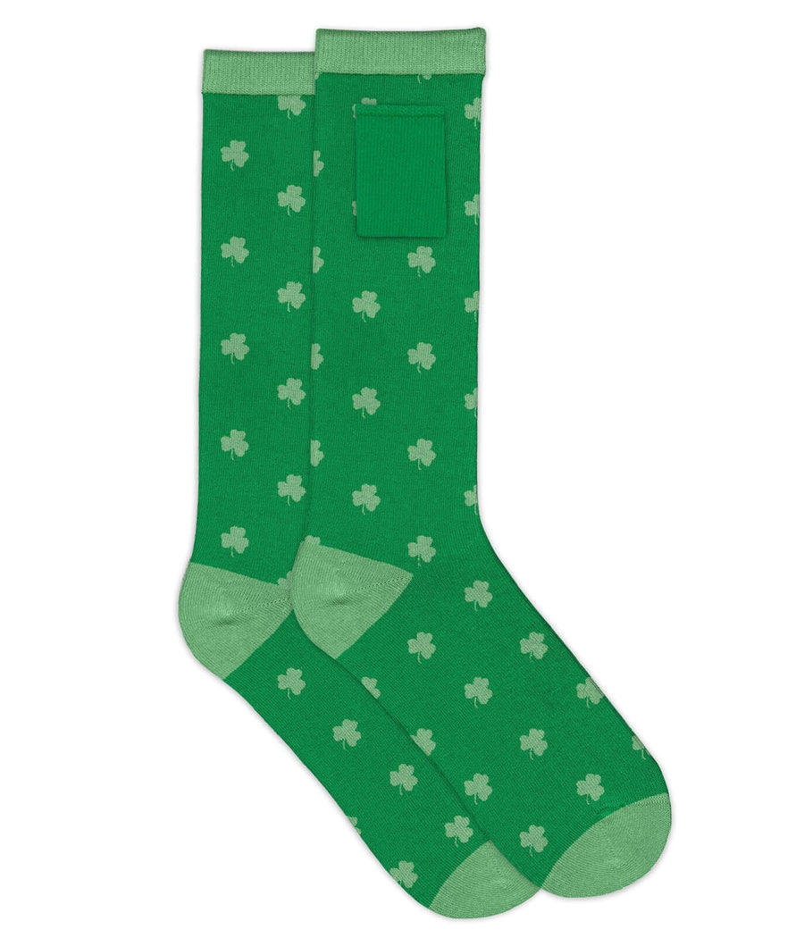 Women’s Clover Socks with Pocket (Fits Sizes 6-11W) Primary Image