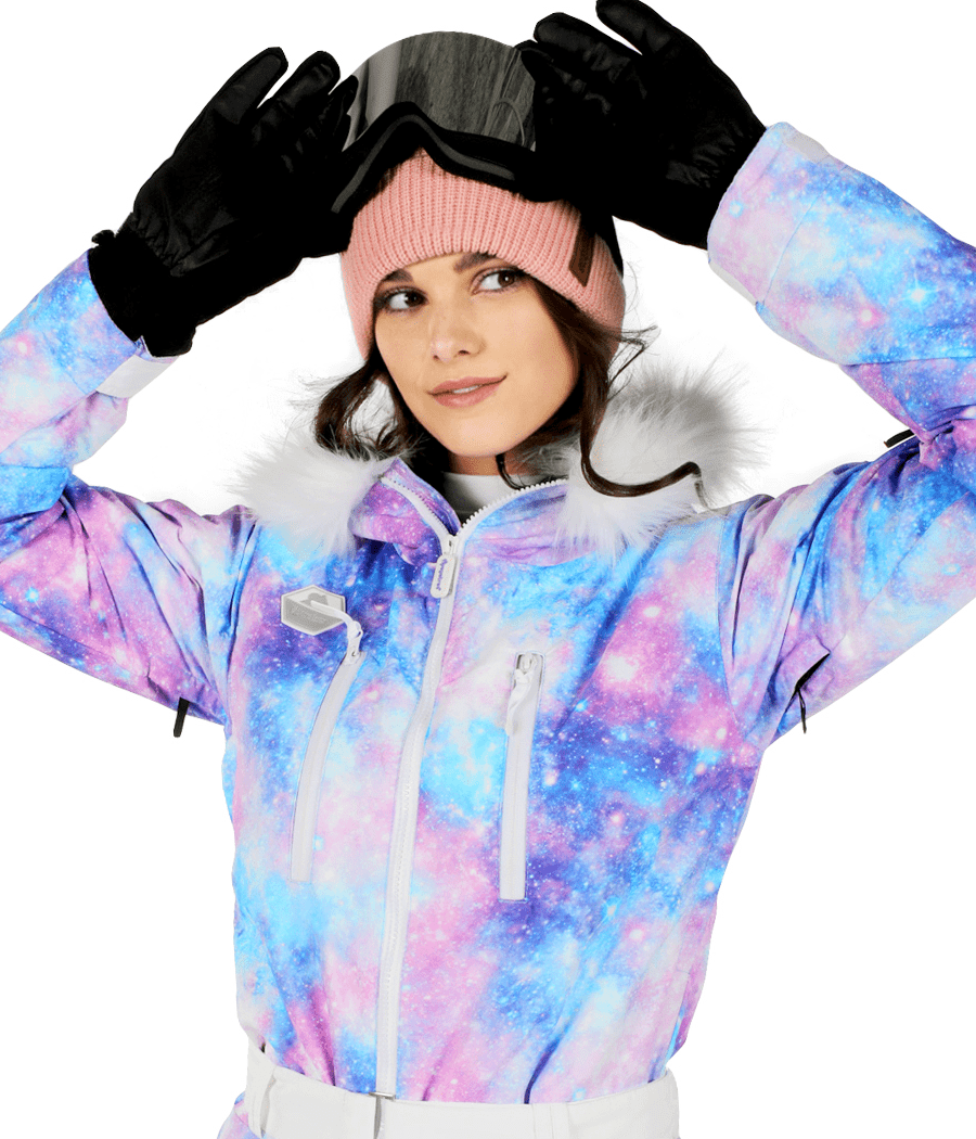 Women's Glam Galaxy Snow Suit