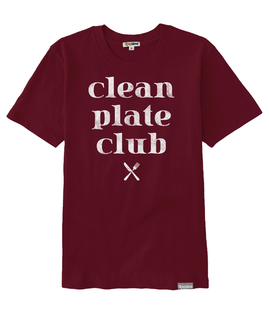 Women's Clean Plate Club Oversized Boyfriend Tee