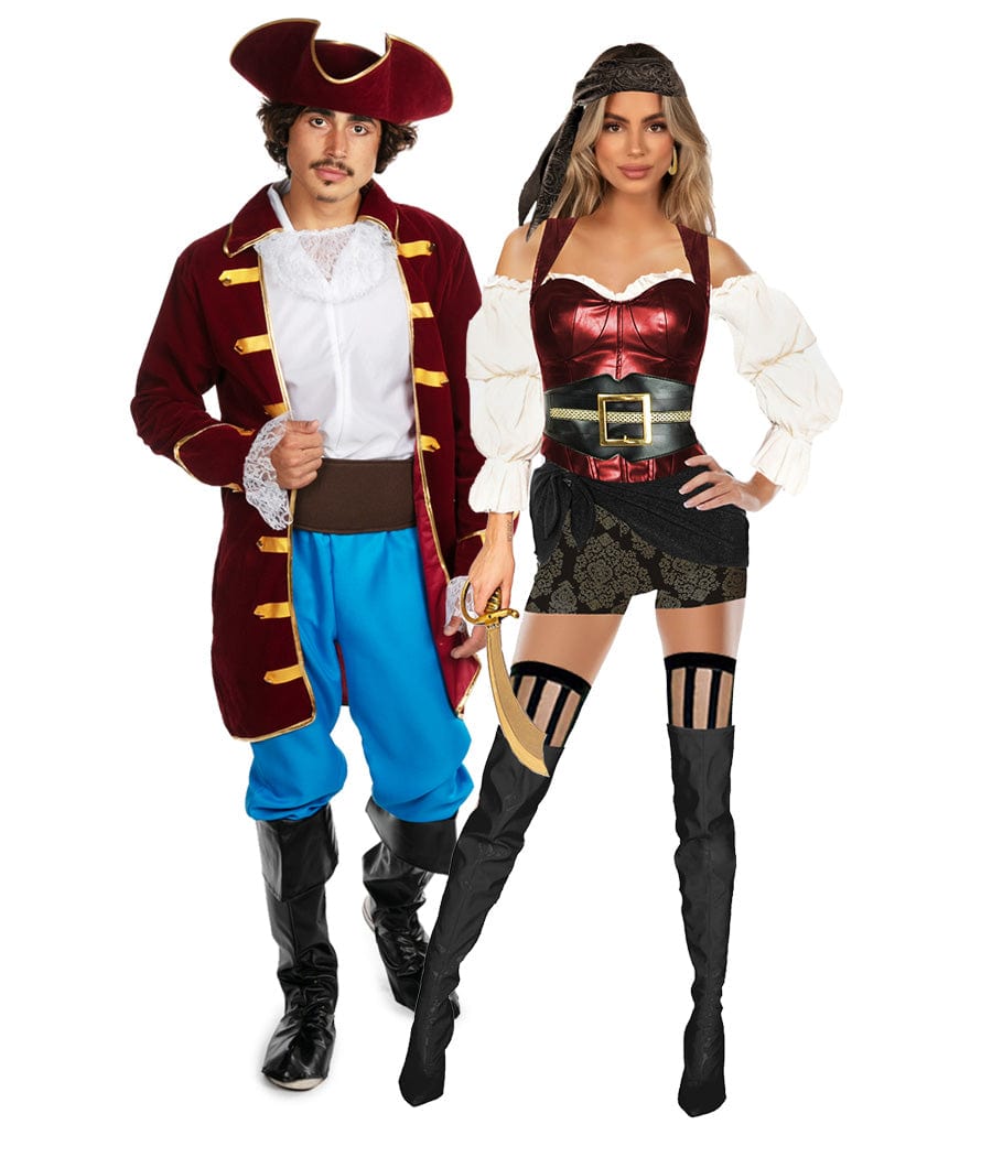 Matching Pirate Couples Costumes
