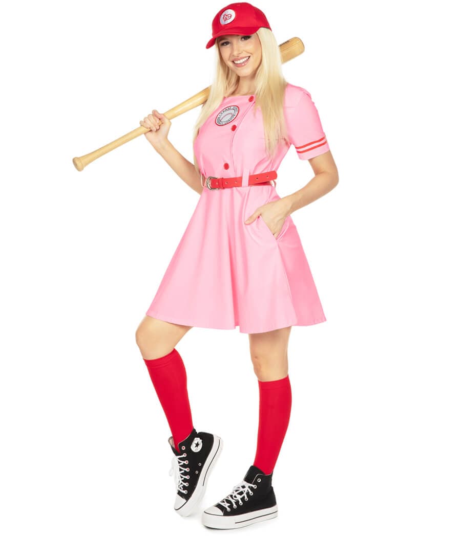 girl baseball player costume