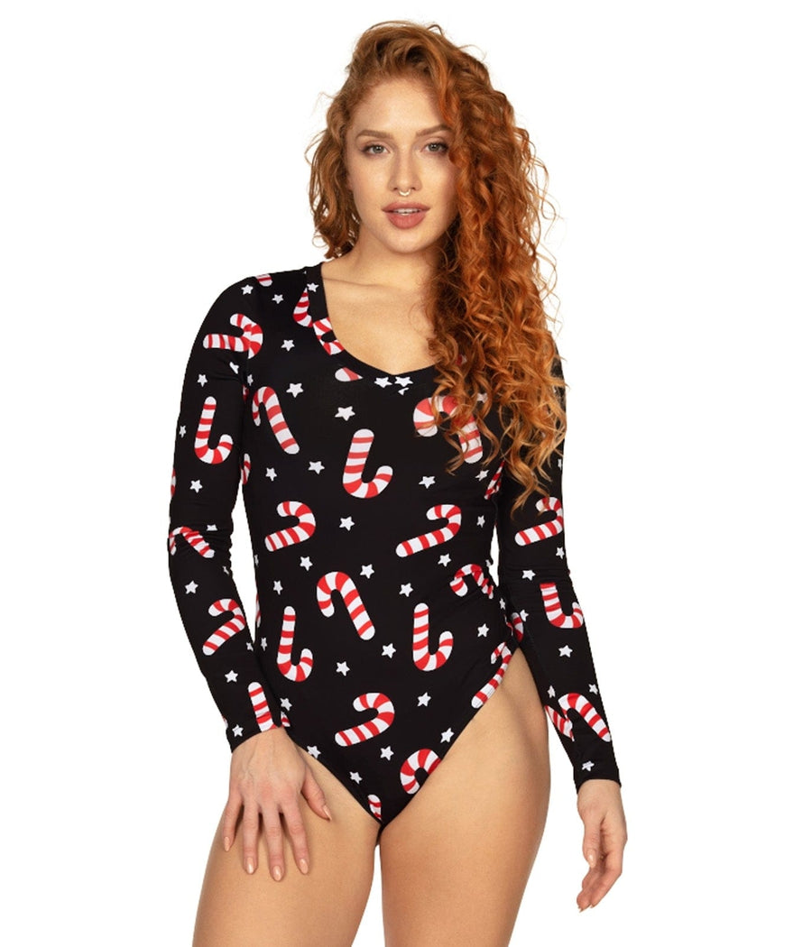 Candy Cane Lane Bodysuit