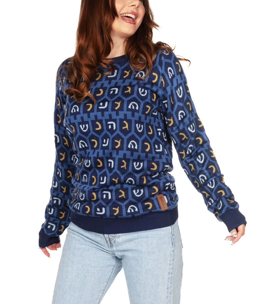 Women's Dreidel Sweater