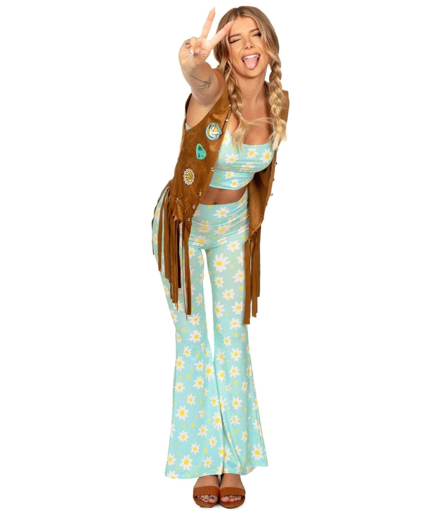 70s Hippie Costumes Flower Power Fancy Dress Hippie Costume