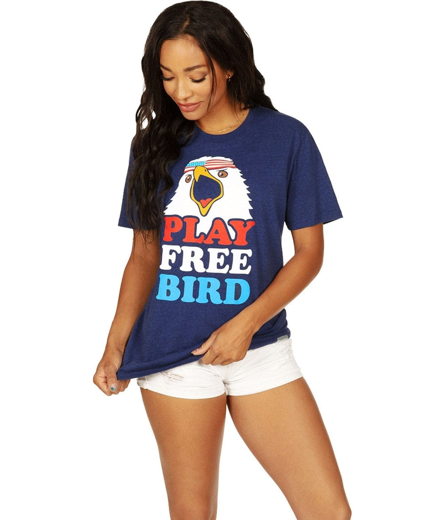 Women's Play Free Bird Oversized Boyfriend Tee Image 2