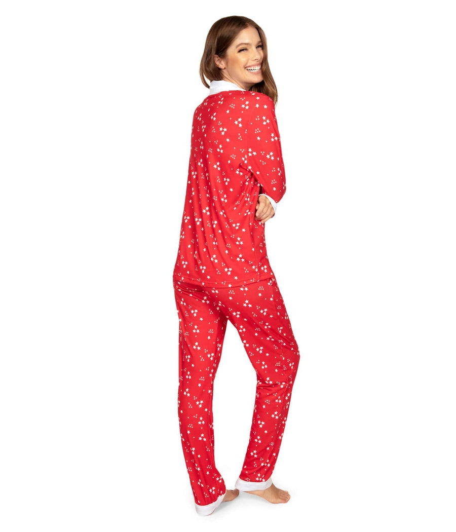 Women's Rockin' Red Pajama Set Image 3