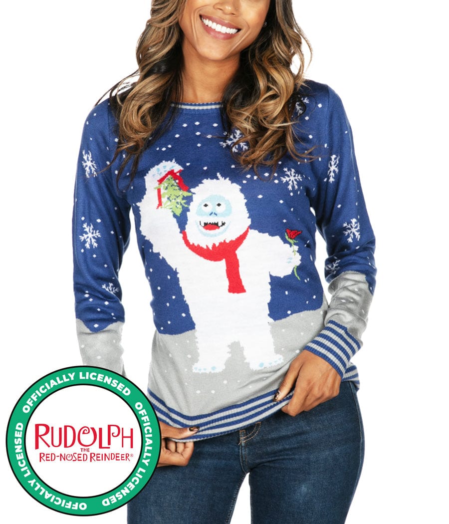 Women's Romantic Bumble Ugly Christmas Sweater