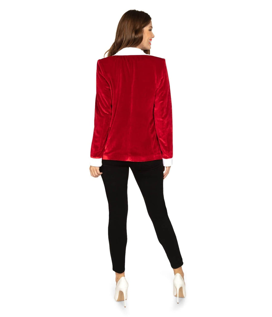 Women's Santa Blazer Image 2