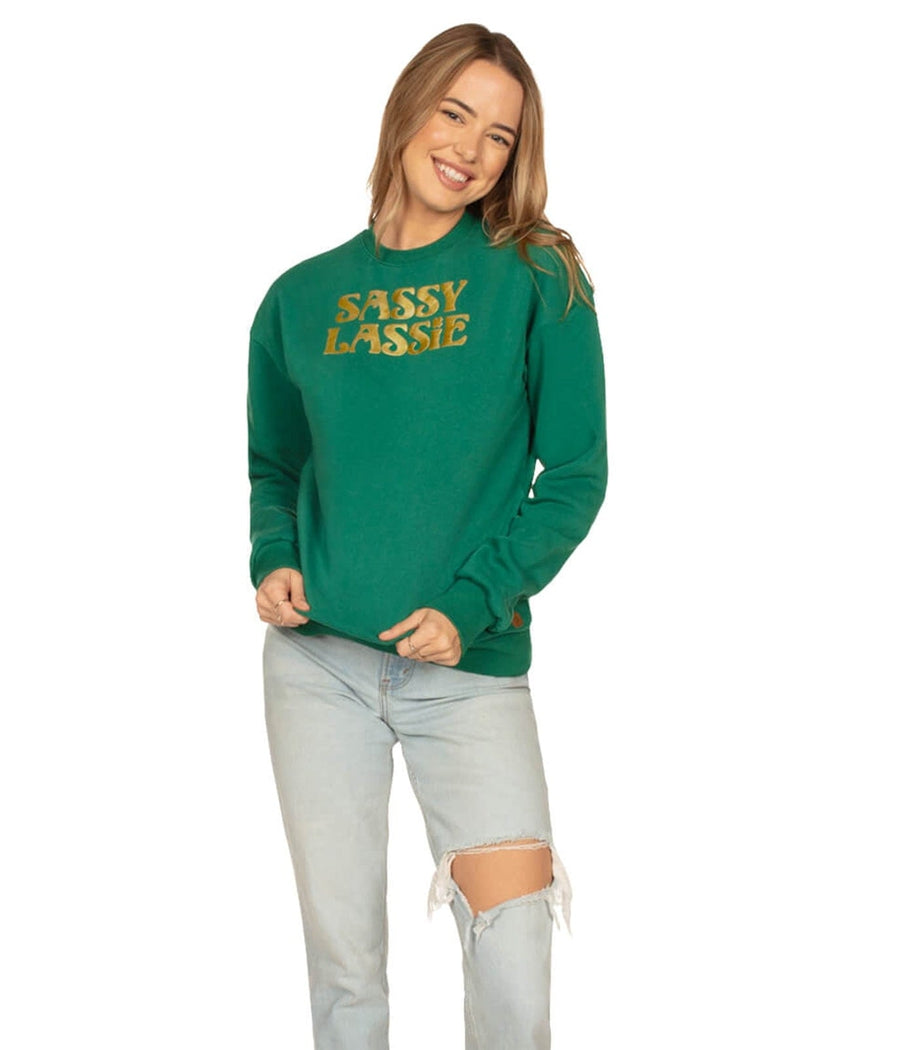 Women's Sassy Lassie Crewneck Sweatshirt Image 2