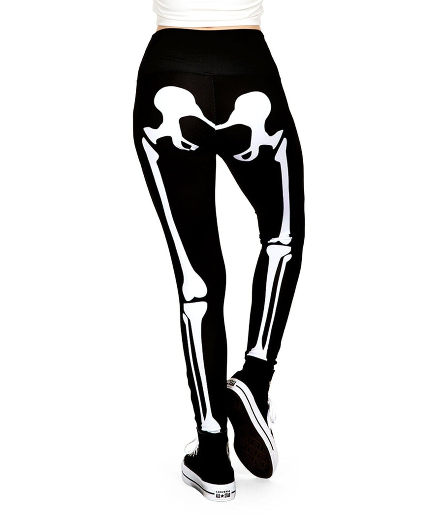 Skeleton High Waisted Leggings Image 2