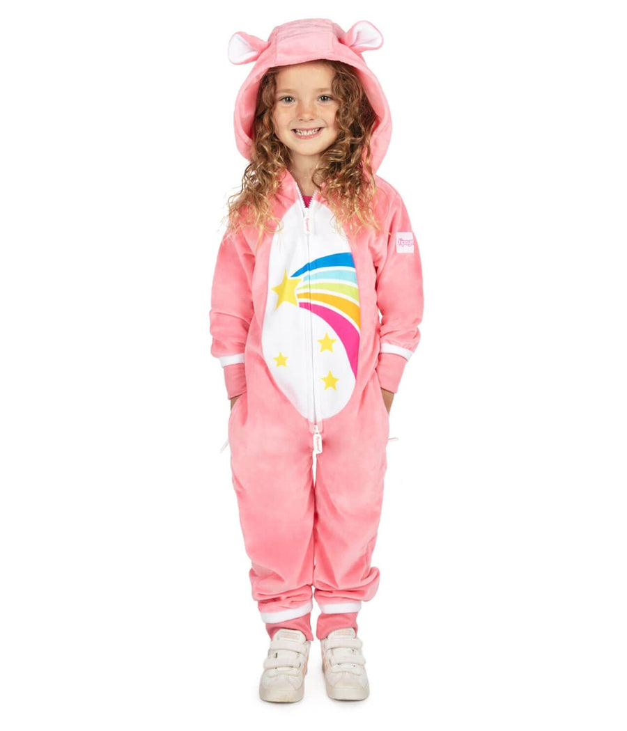 Girl's 80's Cartoon Bear Costume