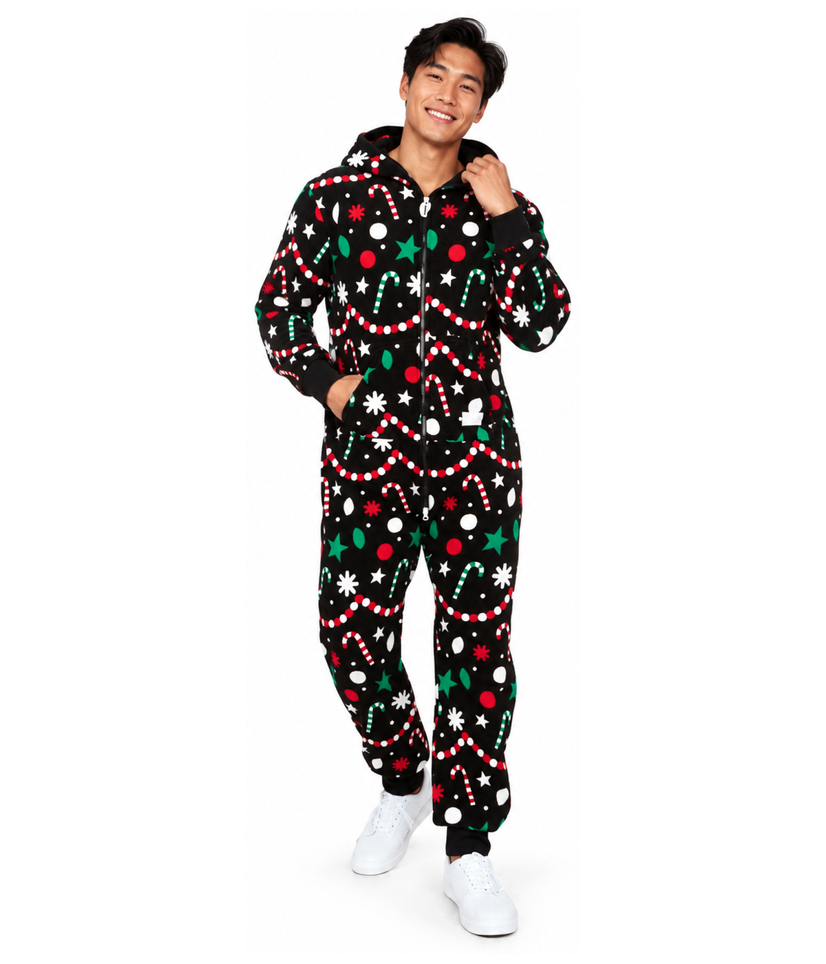 Men's Holiday Goodies Jumpsuit