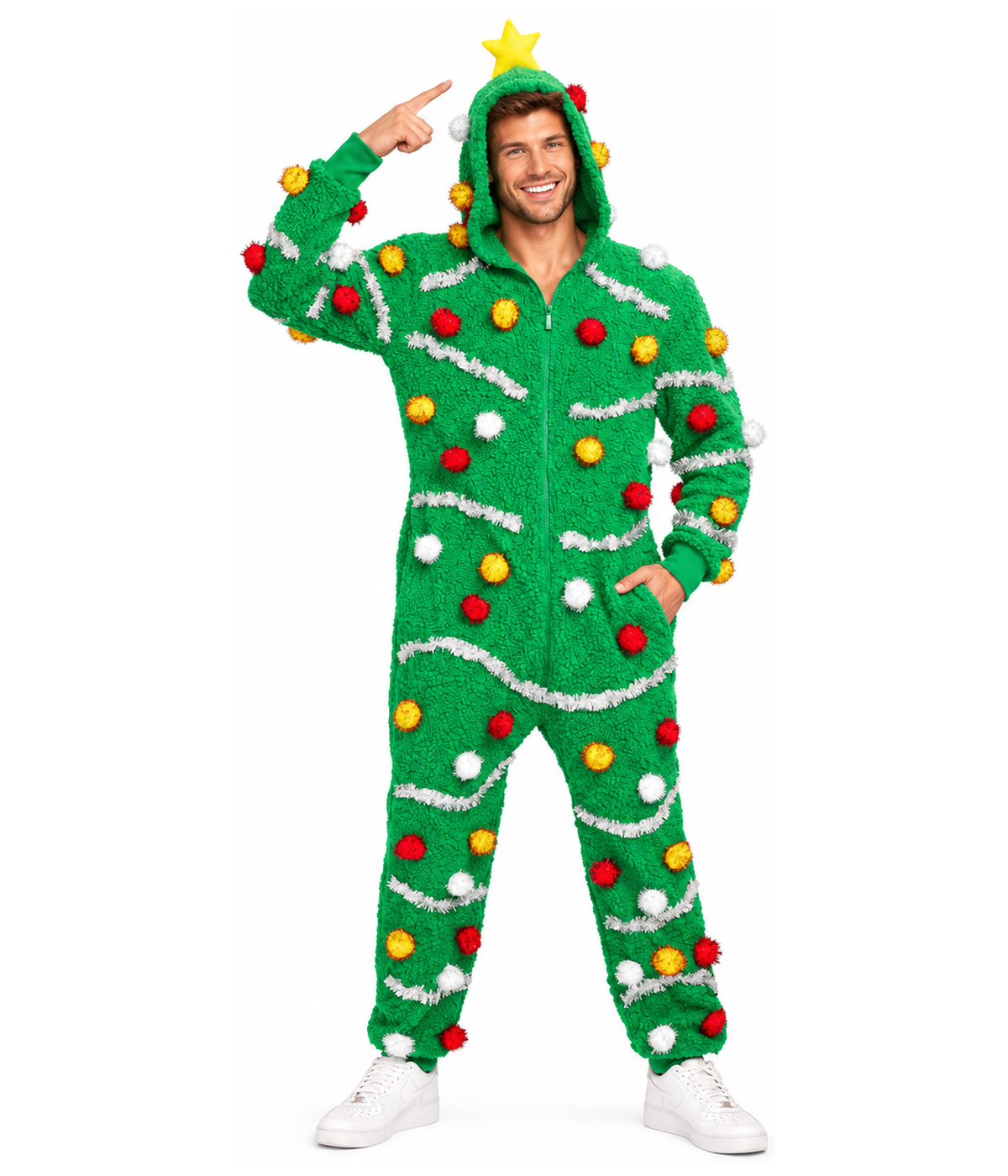 Men's Oh Christmas Tree Jumpsuit