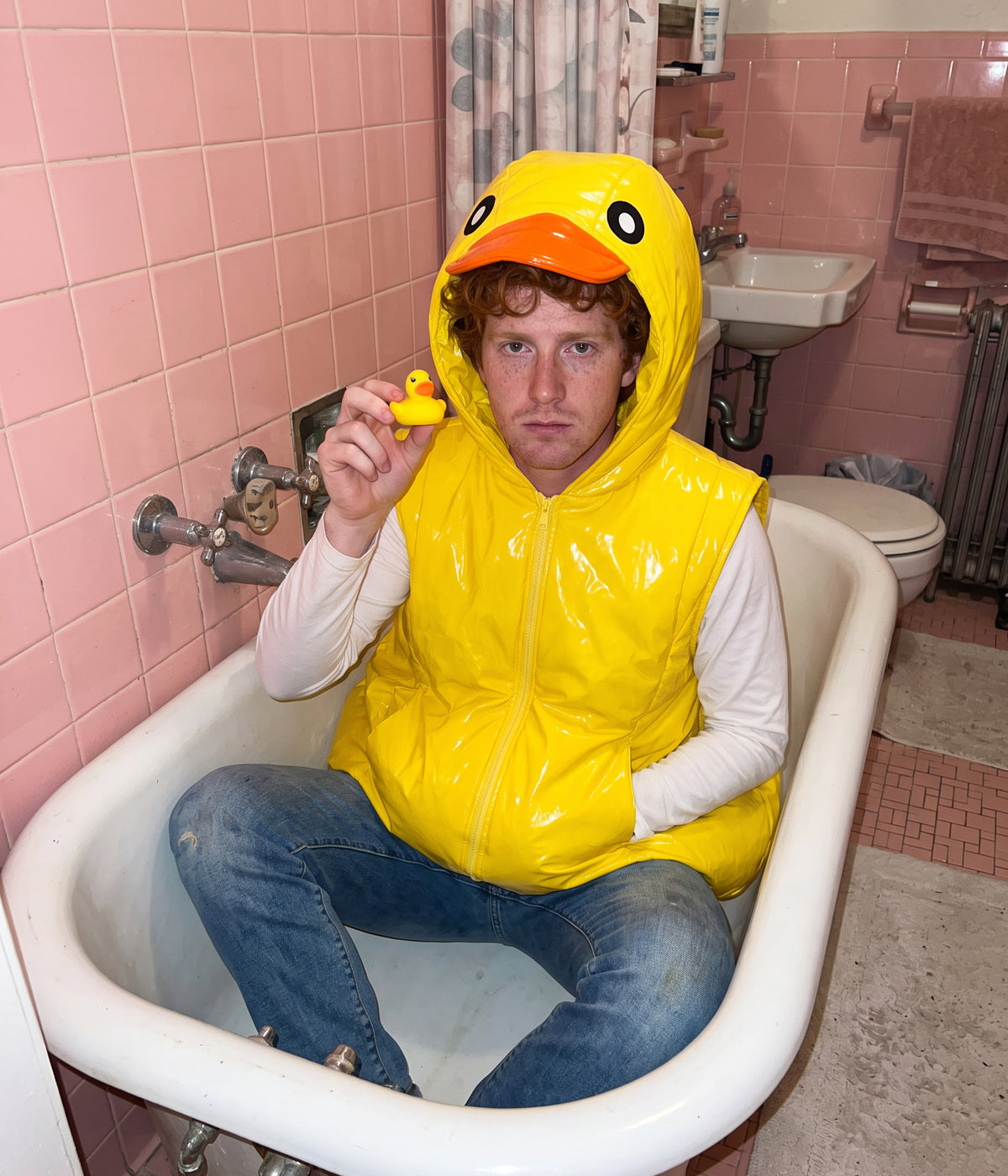 Men's Rubber Ducky Costume