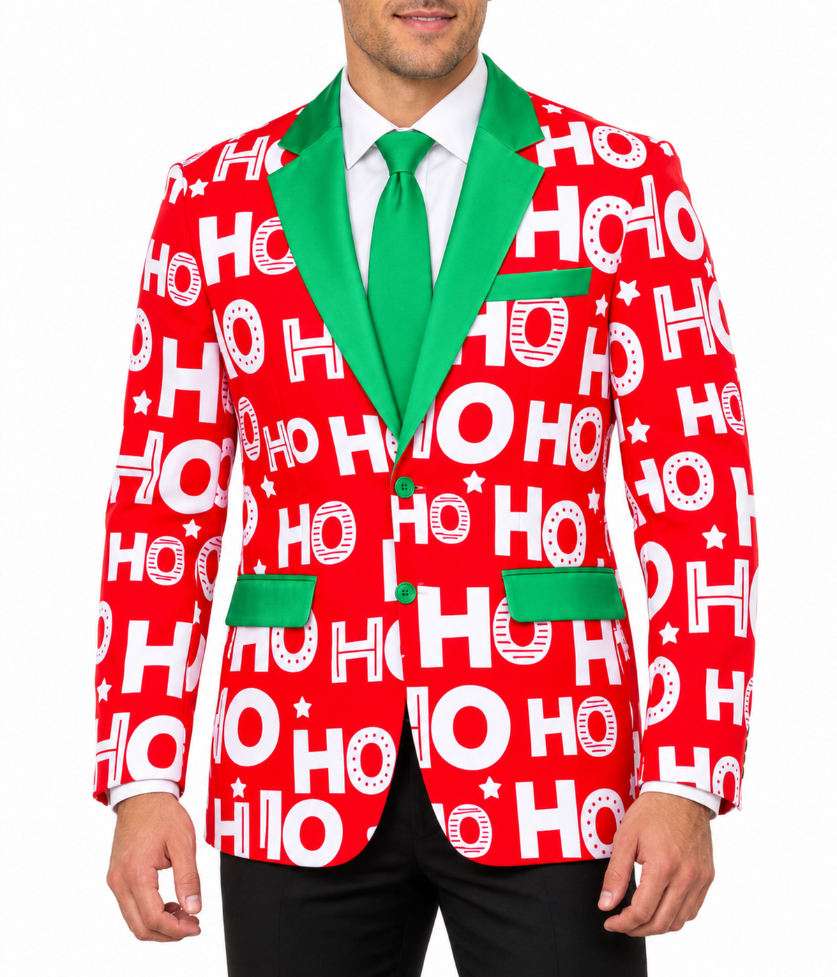 Men's Ho Ho Holla Blazer with Tie