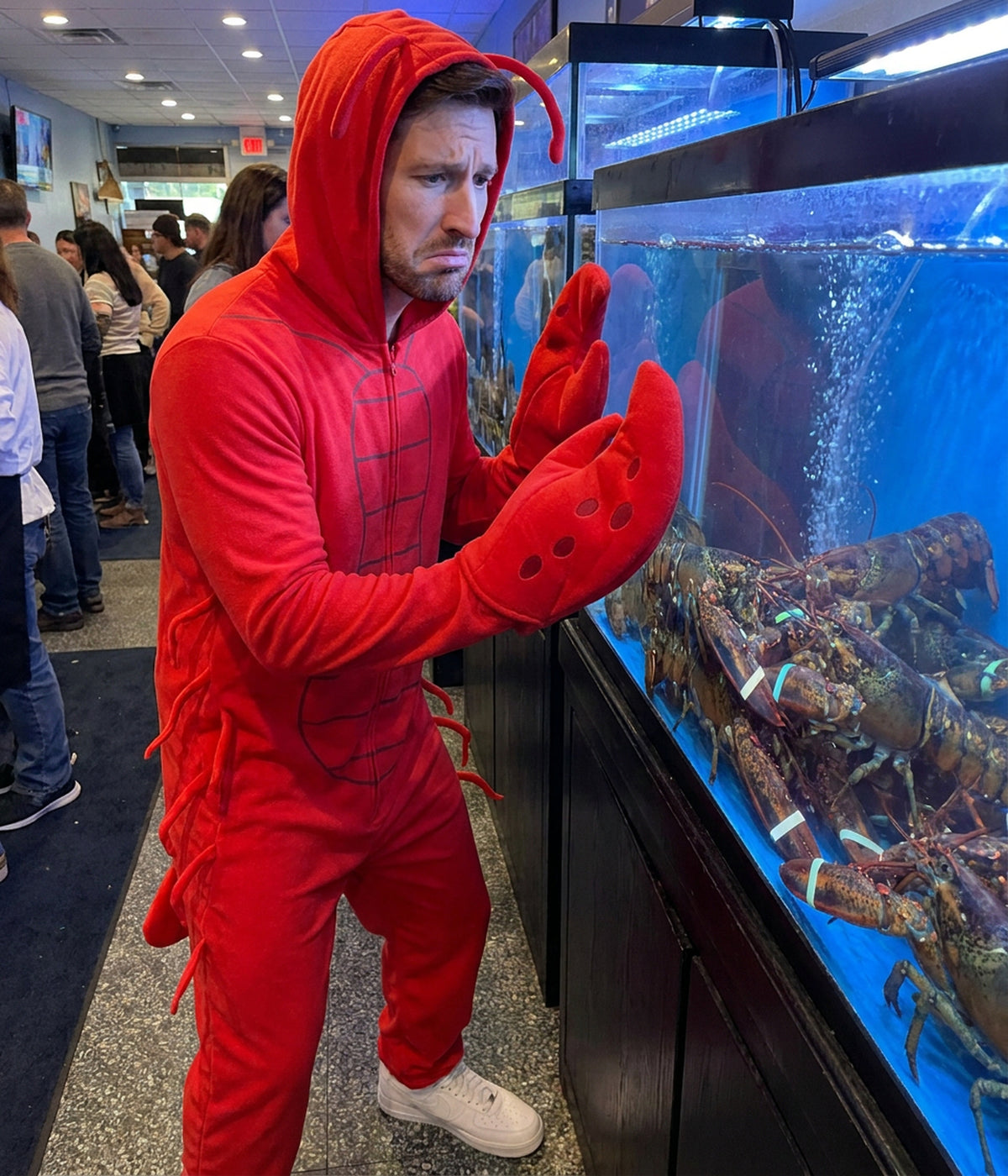 Men's Lobster Costume