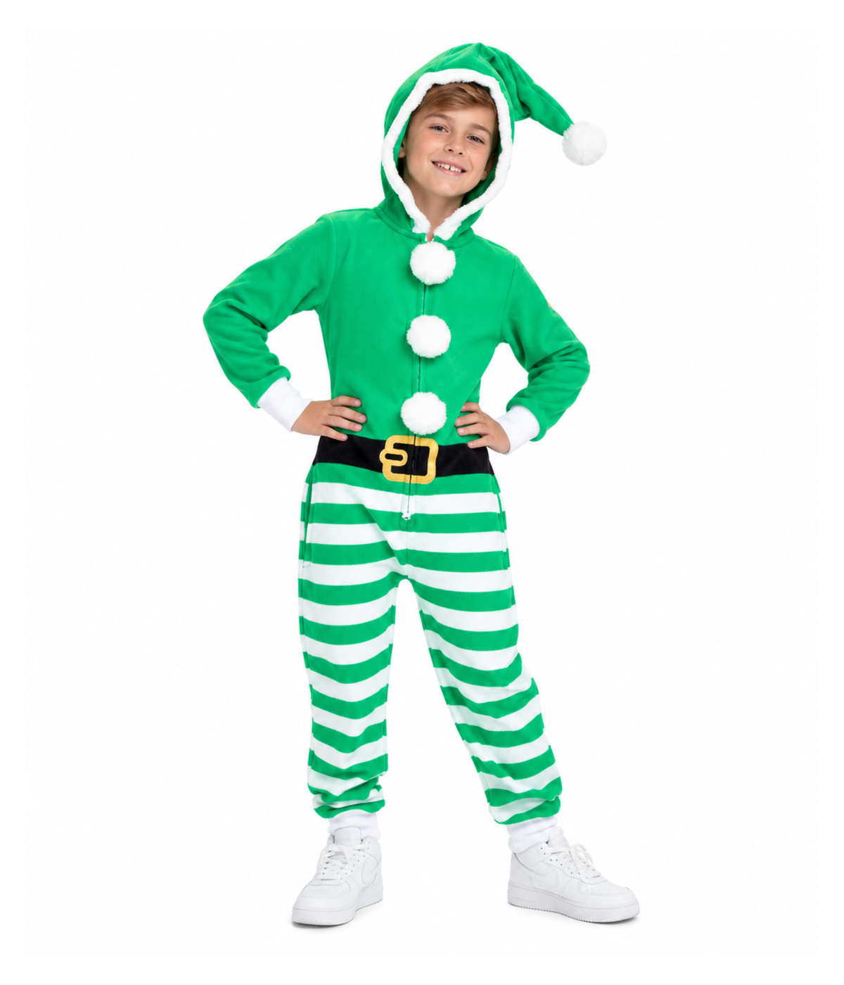Boy's Elf Jumpsuit