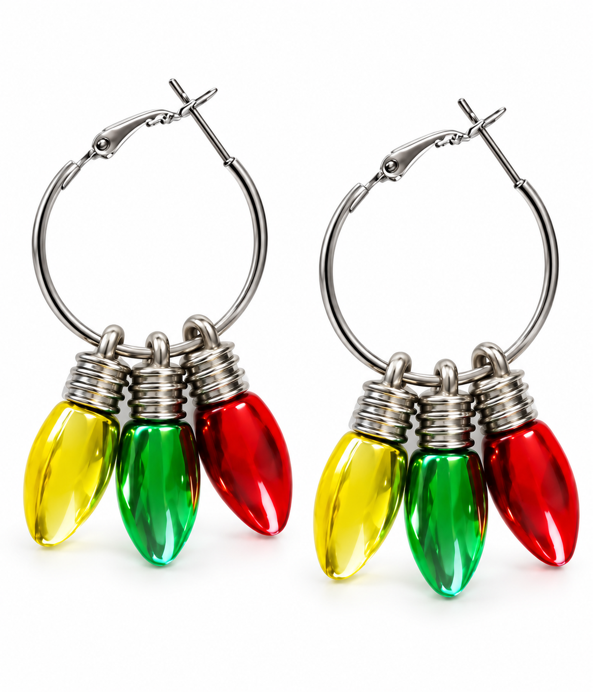 Bulb Hoop Earrings