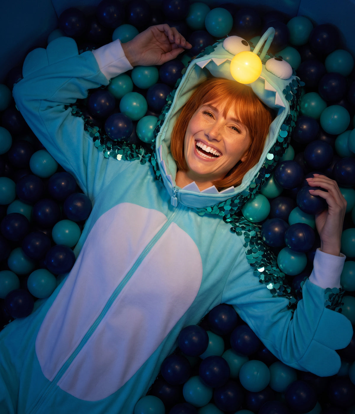 Women's Angler Fish Light Up Costume Image 2