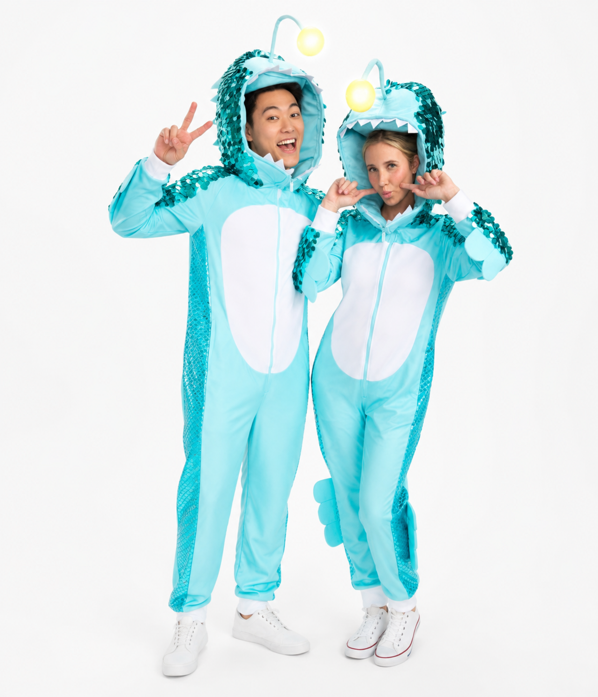 Matching Angler Fish Couples Costumes