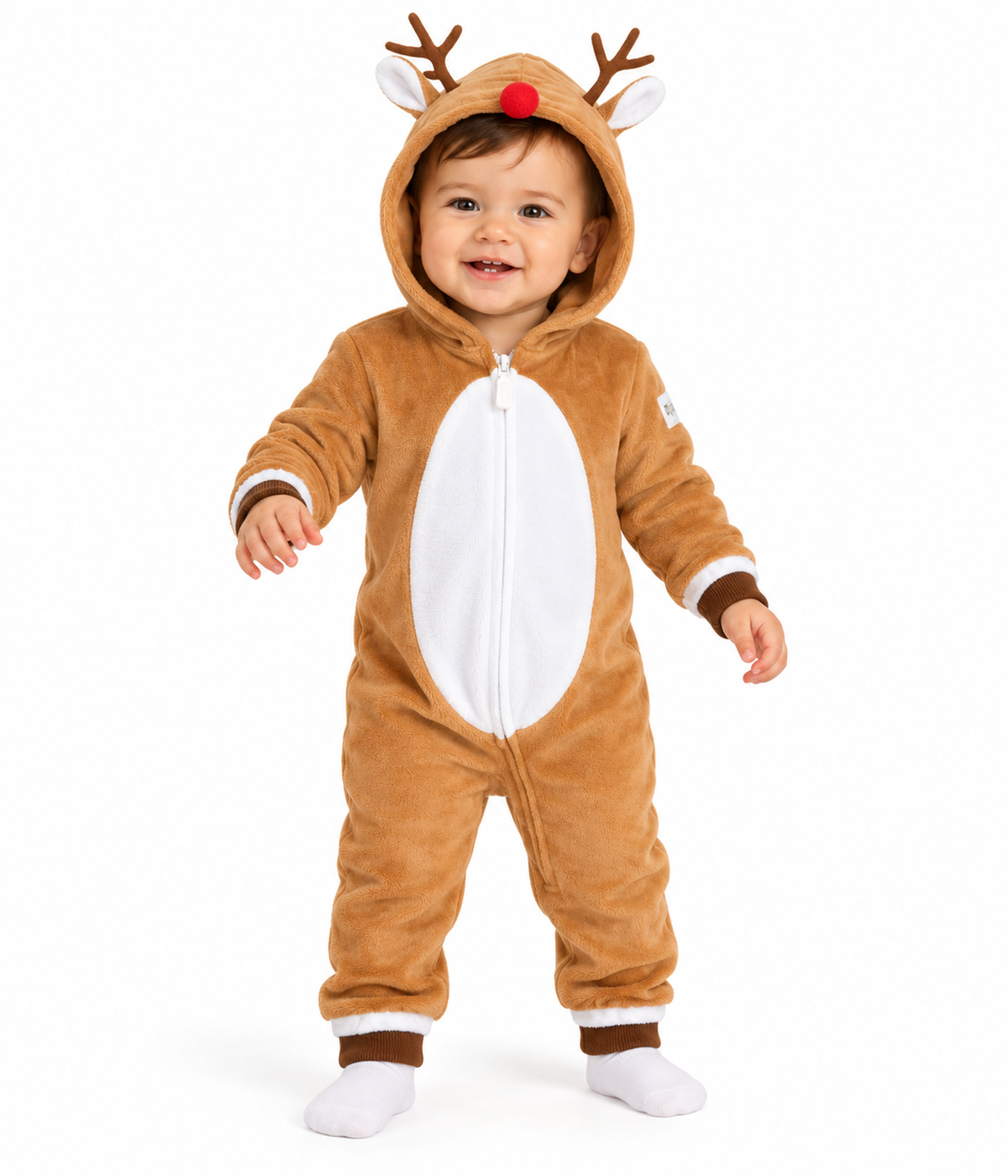 Baby Boy's Rudolph Jumpsuit Primary Image