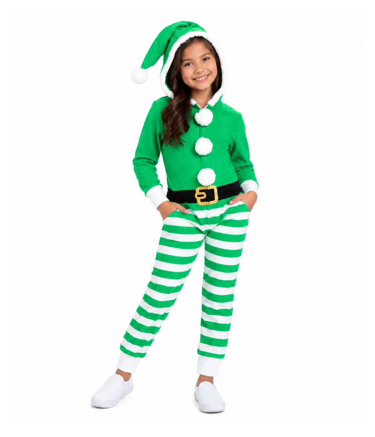 Girl's Elf Jumpsuit