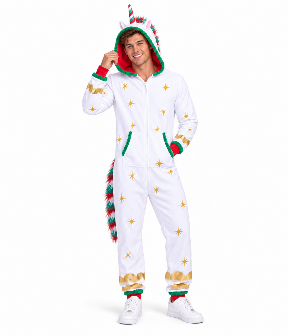 Men's Festive Fantasy Unicorn Jumpsuit