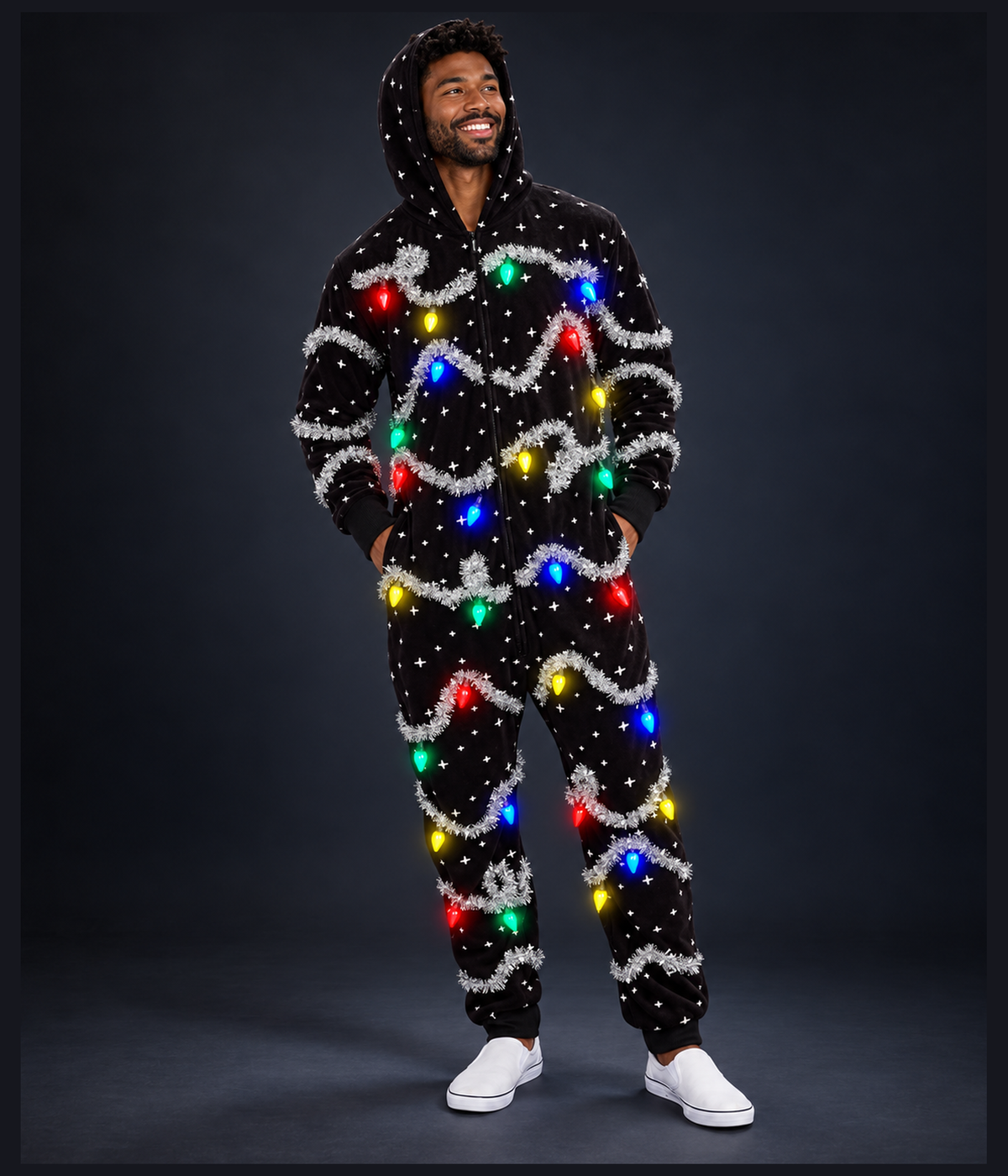 Men's Glow Getter Light Up Jumpsuit