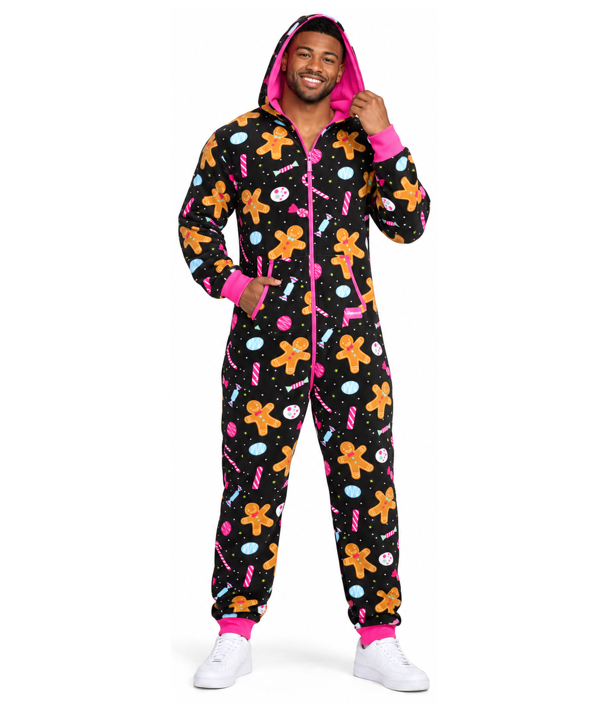 Men's Let's Get This Gingerbread Jumpsuit