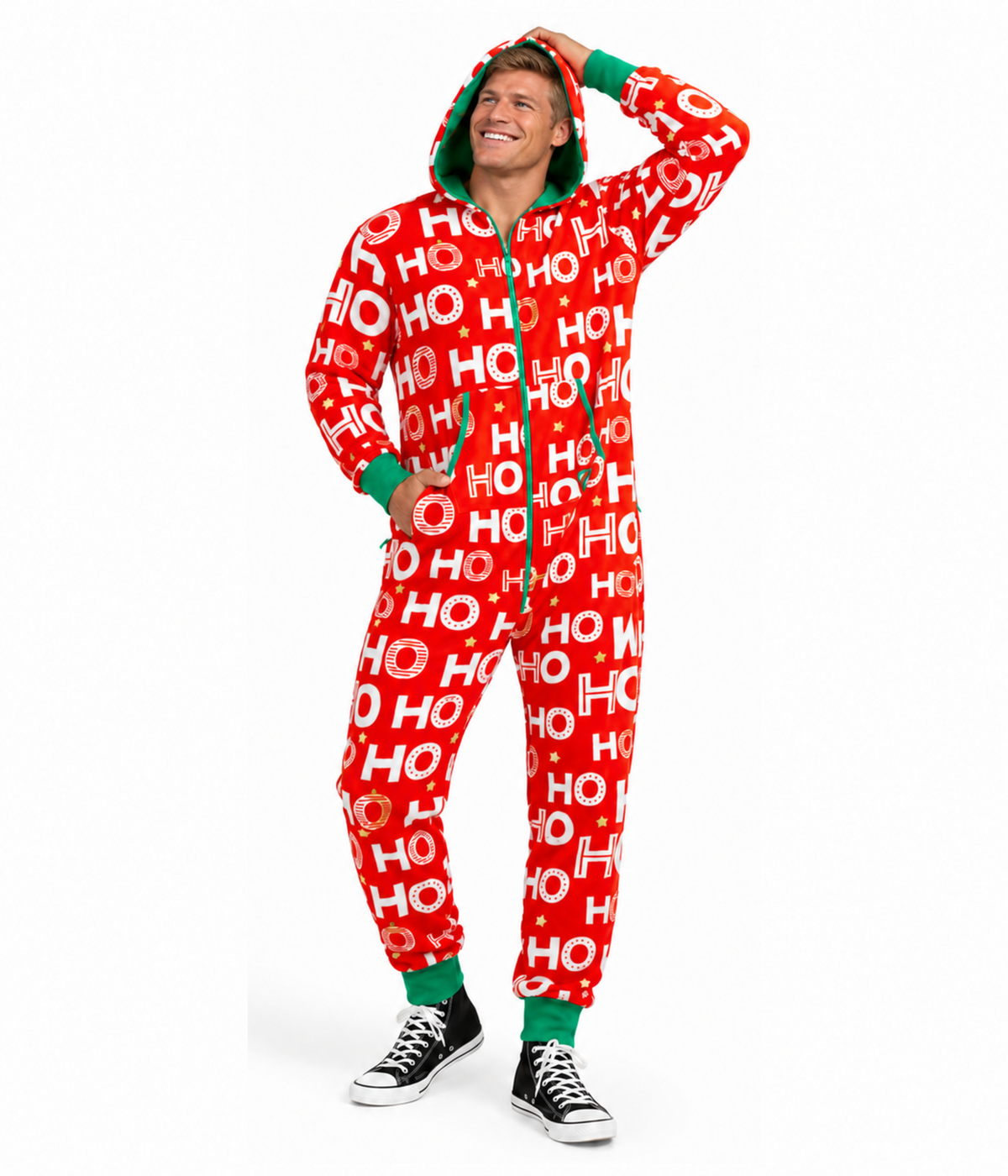 Men's Ho Ho Ho Jumpsuit