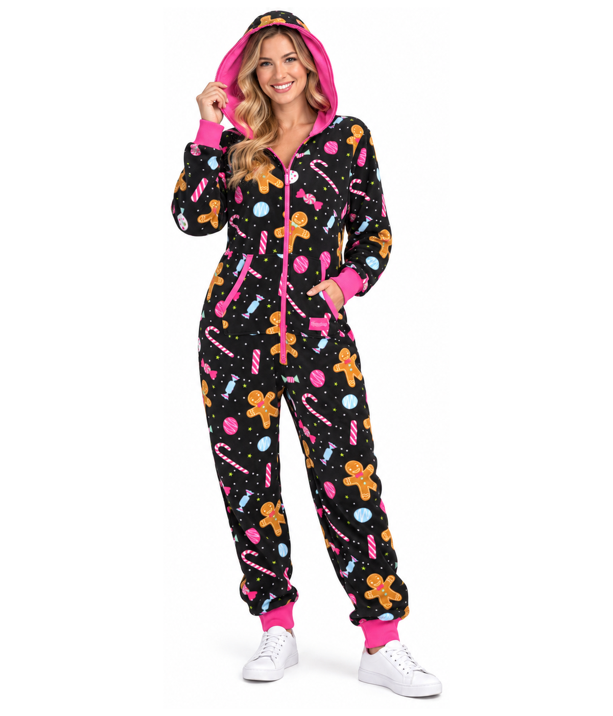 Women's Let's Get This Gingerbread Jumpsuit