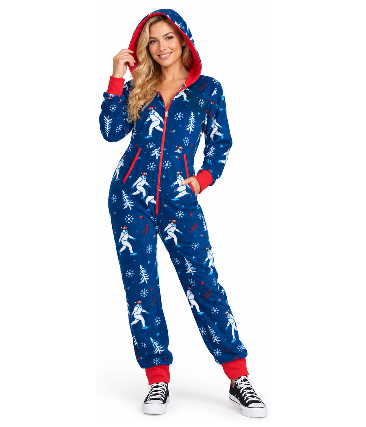 Women's Yuletide Yeti Jumpsuit