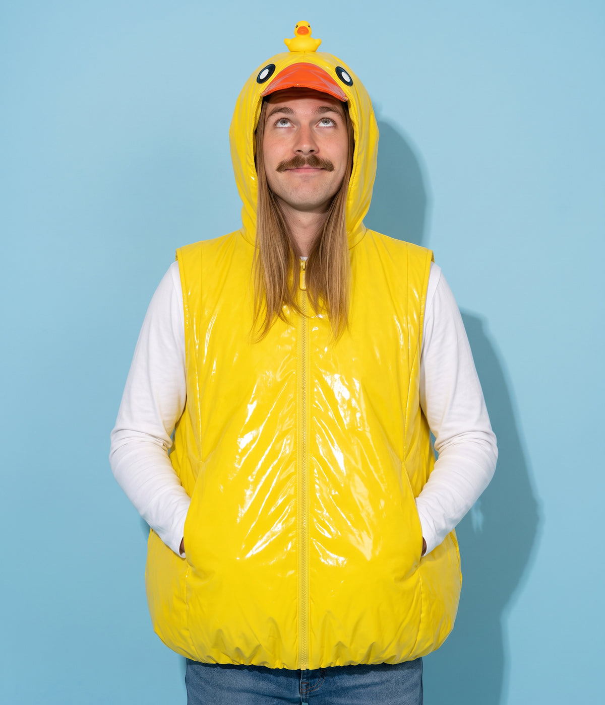 Men's Rubber Ducky Costume Image 2