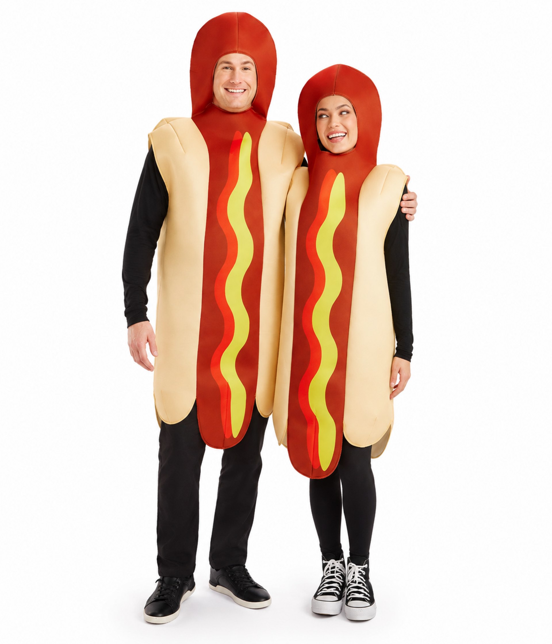 Matching Hot Dog Couples Costumes