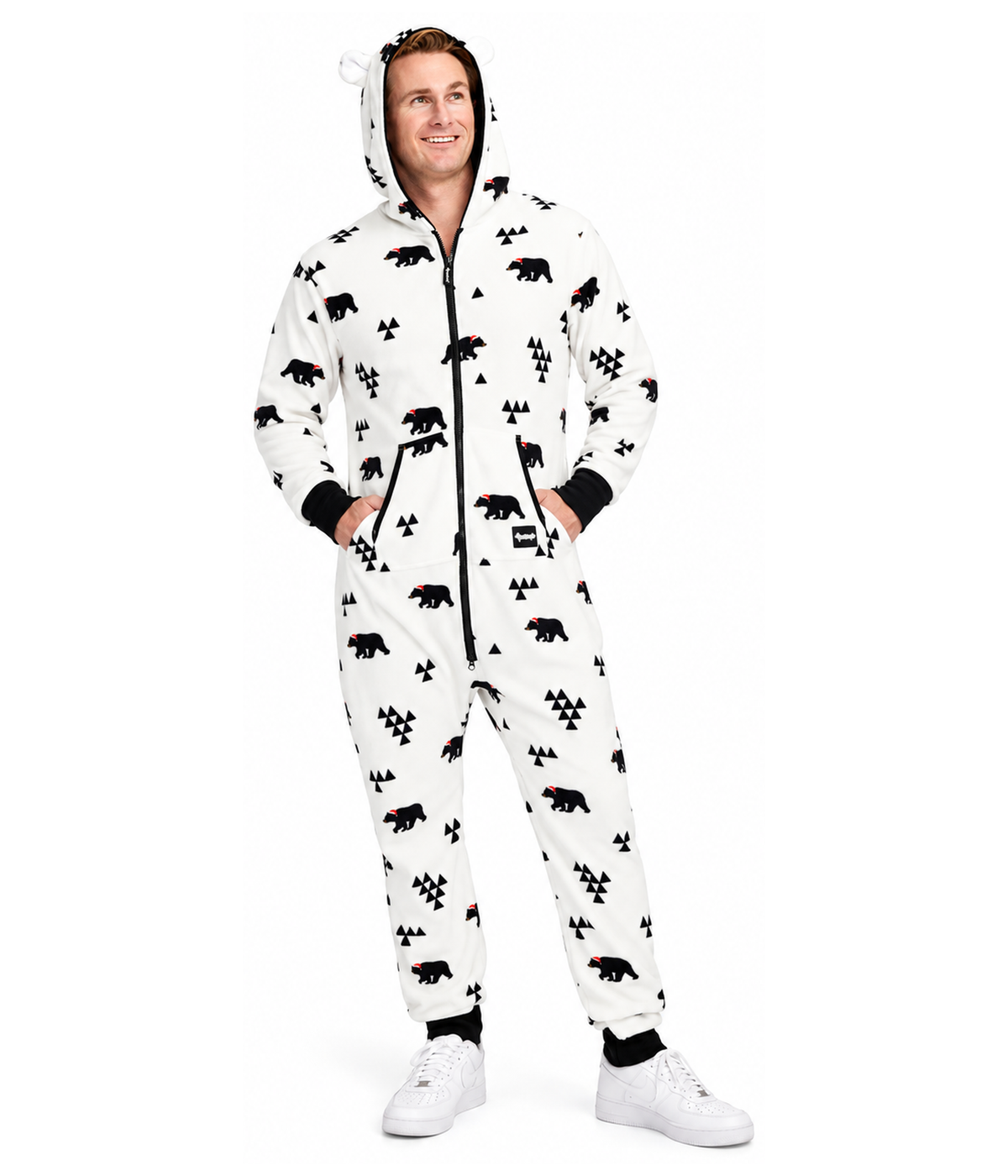 Men's Beary Christmas Jumpsuit