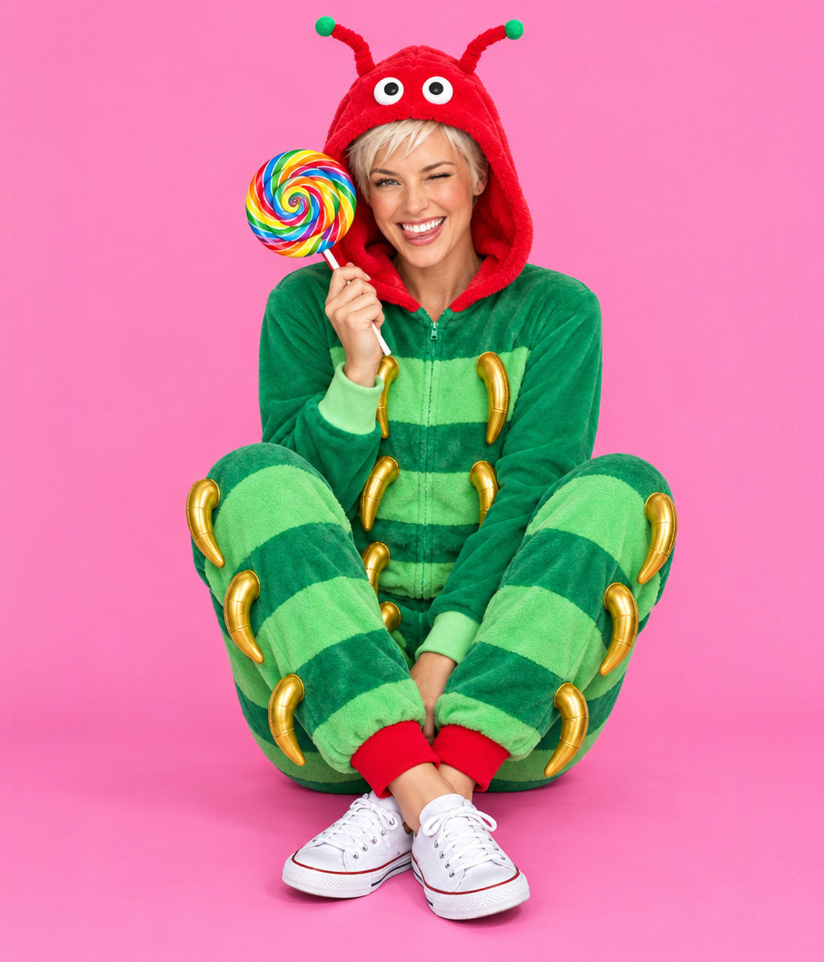 Women's Caterpillar Costume Image 2