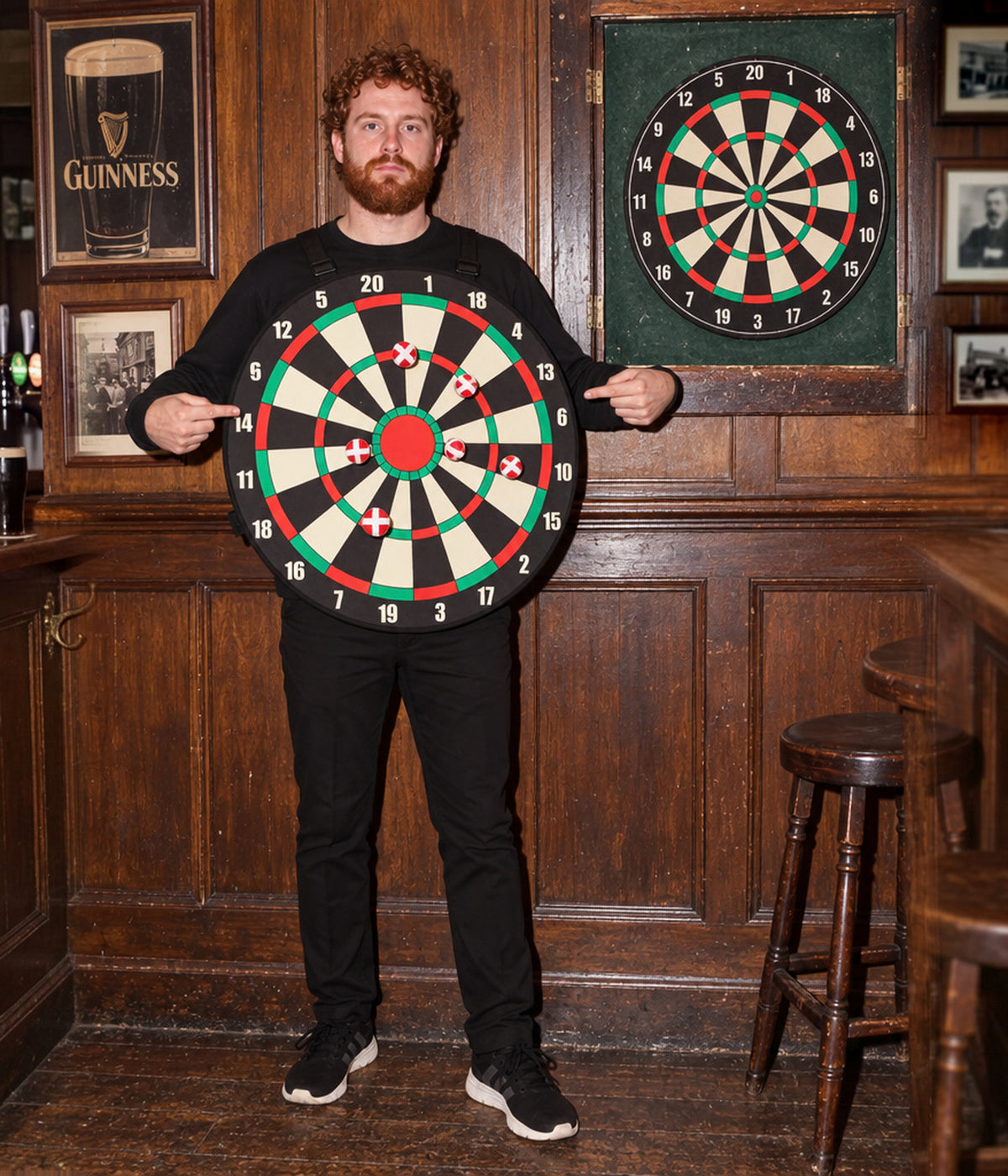 Men's Dart Board Costume Image 2