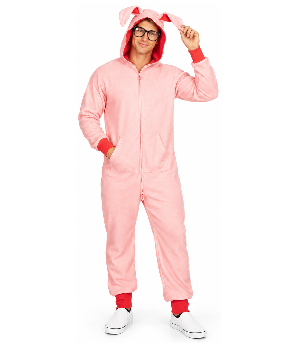 Men's Christmas Story Bunny Jumpsuit