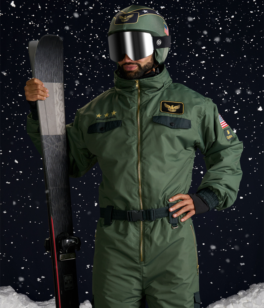 Men's Fighter Pilot Ski Suit