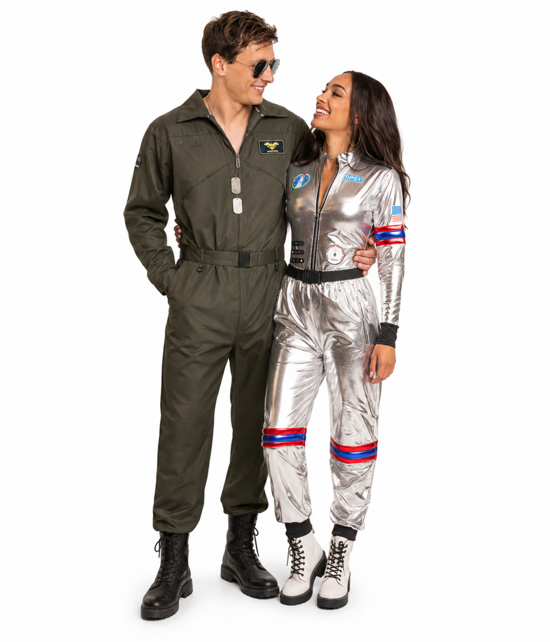 Pilot and Astronaut Couples Costumes