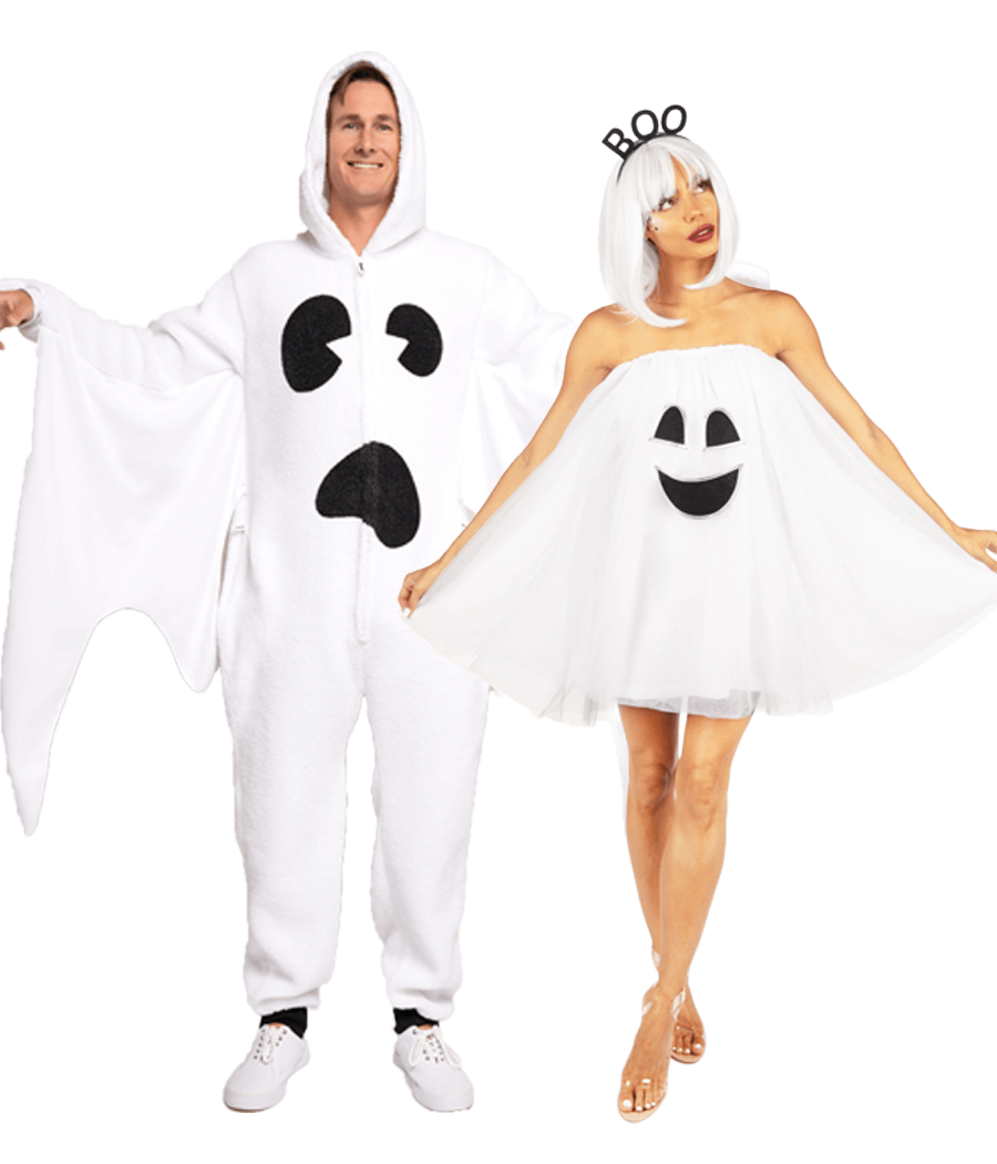 Matching Ghost Couples Costumes