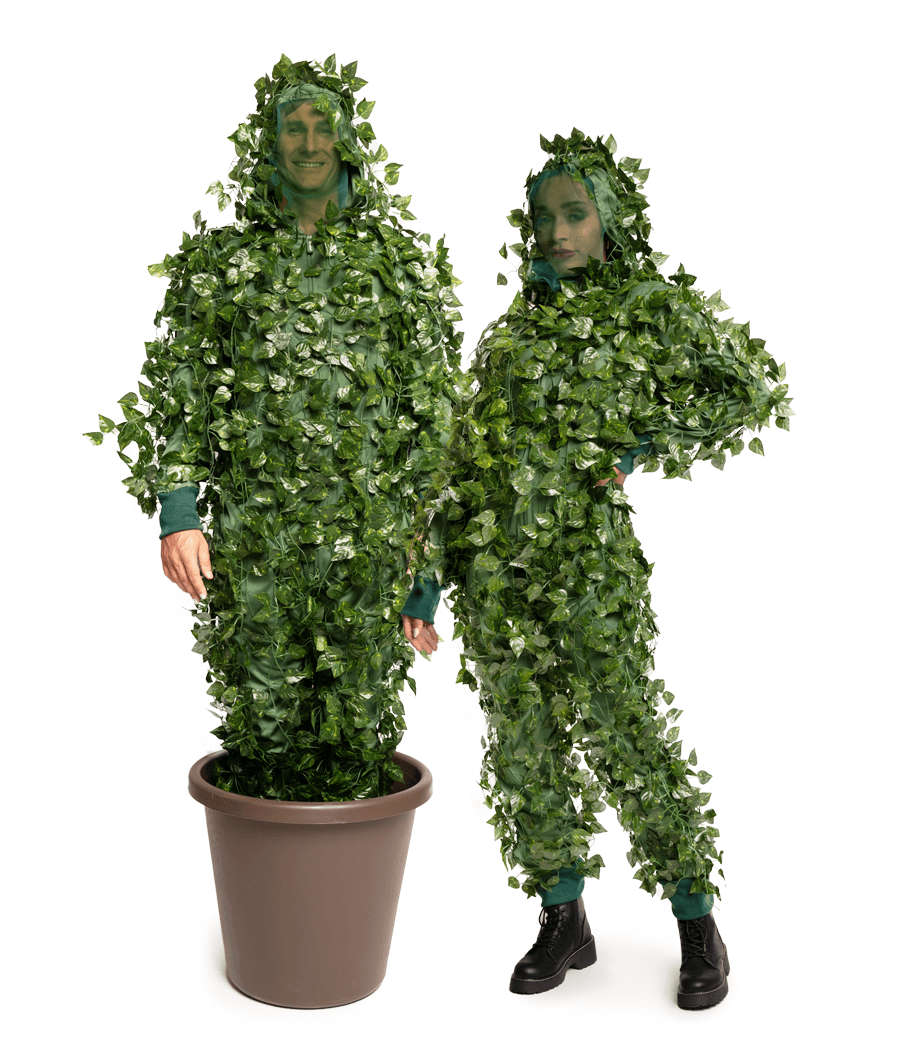 Matching Bush Couples Costumes Primary Image