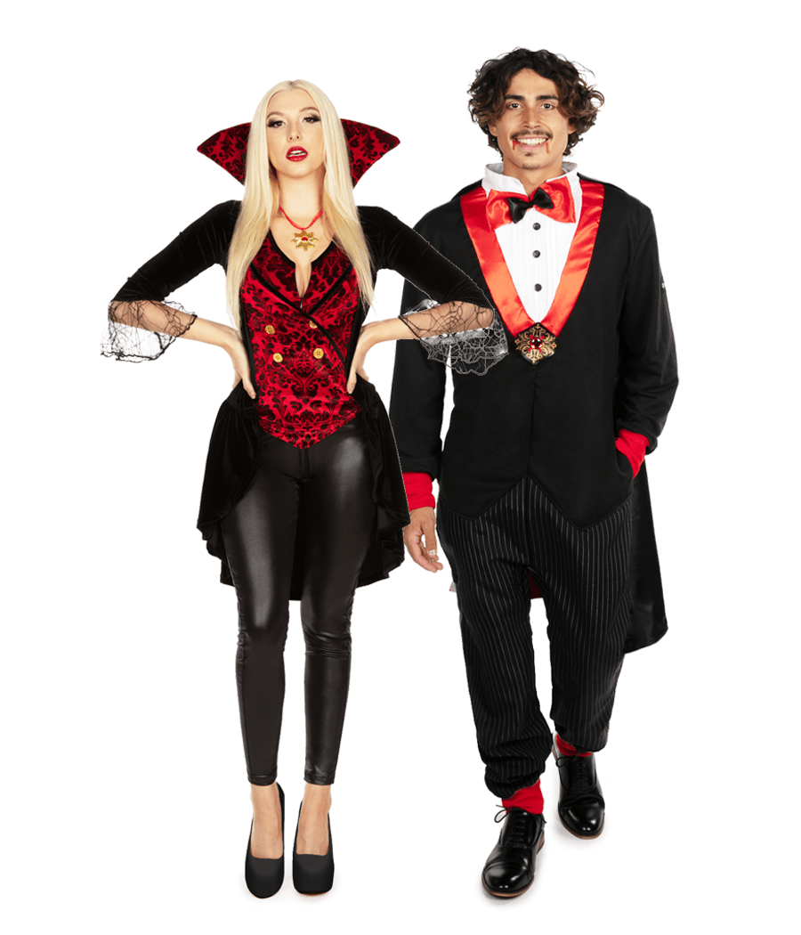 Matching Vampire Couples Costumes Image 2