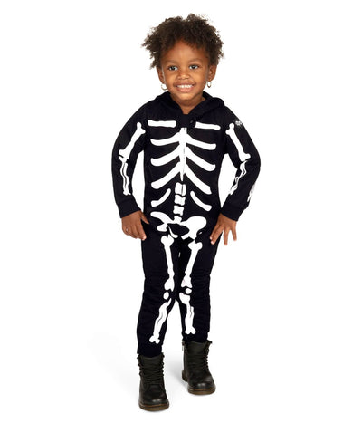 Toddler Girl's Skeleton Costume Primary Image