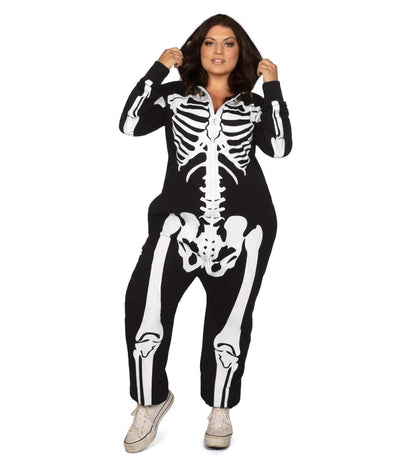 Women's Skeleton Plus Size Costume