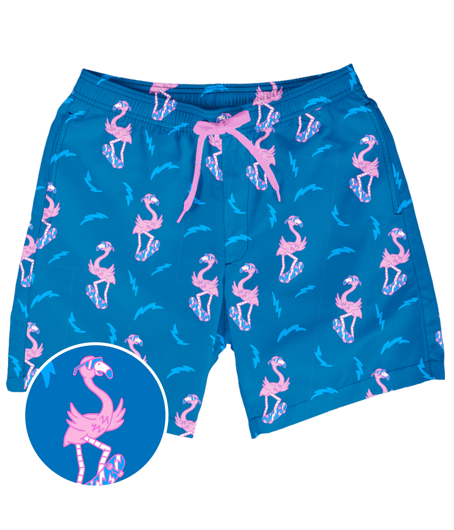Board of Paradise Stretch Swim Trunks: Men's Summer Outfits | Tipsy Elves