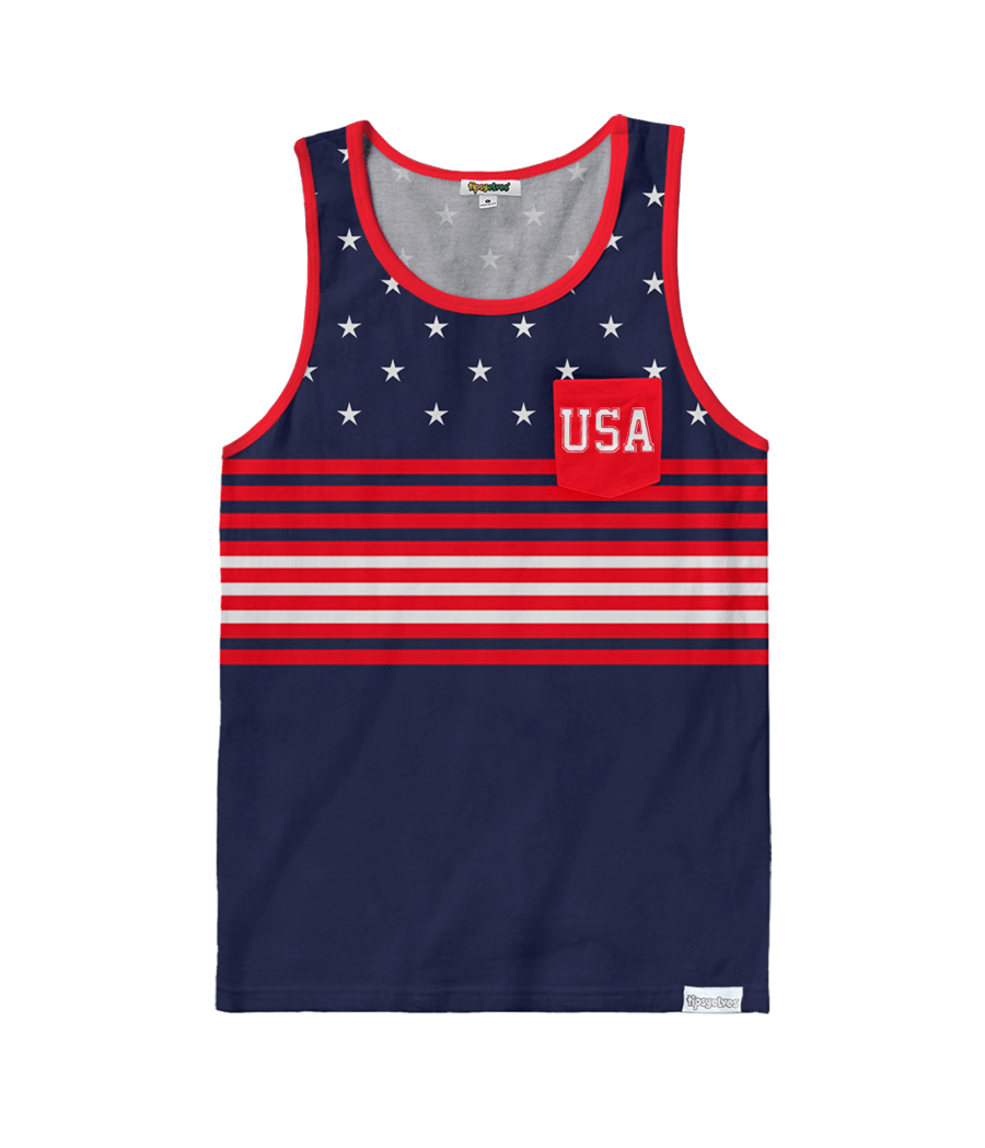 Men's USA All Day Tank Top Primary Image