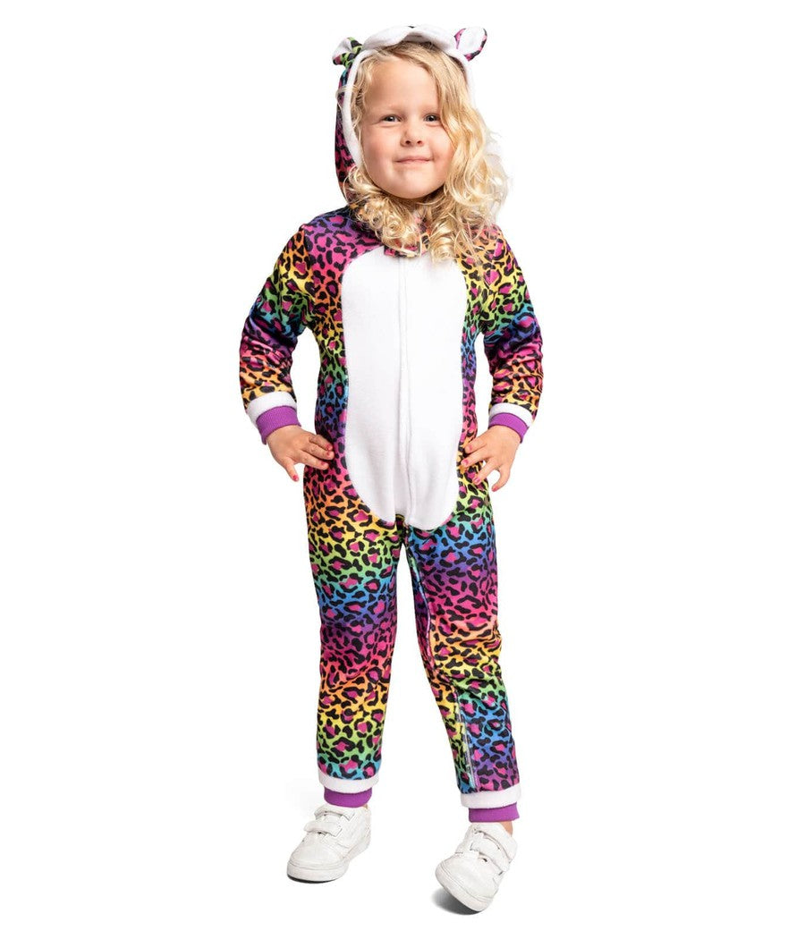 Toddler Girl's 90's Leopard Costume